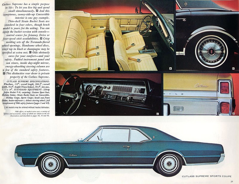1967 Oldsmobile Motor Cars Brochure Page 39
